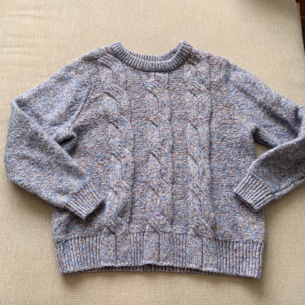 A New Day Blue Cozy Knit Sweater